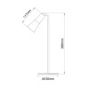 Lampka LED Bella 3w1 akumulatorowa przenośna magnetyczna czarna Nilsen
