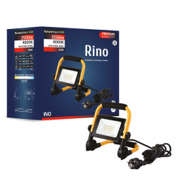 Naświetlacz led RINO 30W 2550lm 4000K stojak czarny