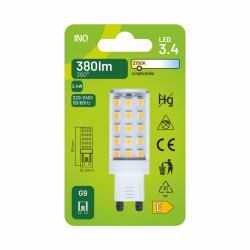 LED G9 3,4W 380lm 3000K...