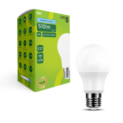 LED A60 E27 6W bulb 510lm...