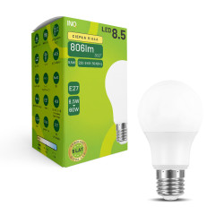 LED A60 E27 8,5W bulb 806lm...