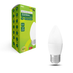 LED C37 E27 4W świeczka 320lm 4000K INQ