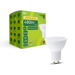 LED MR16 GU10 6W 490lm...