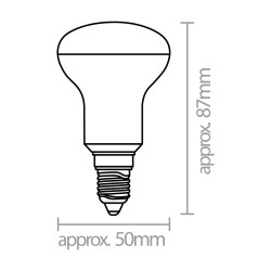 LED R50 E14 6W 510lm 4000K INQ