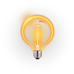 LED E27 G125  8W 780lm 2700K Filament Gold