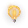 LED E27 G125  8W 780lm 2700K Filament Gold
