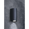 Kinkiet MARTA 90-1L czarny X LED GU10 45W 3000K