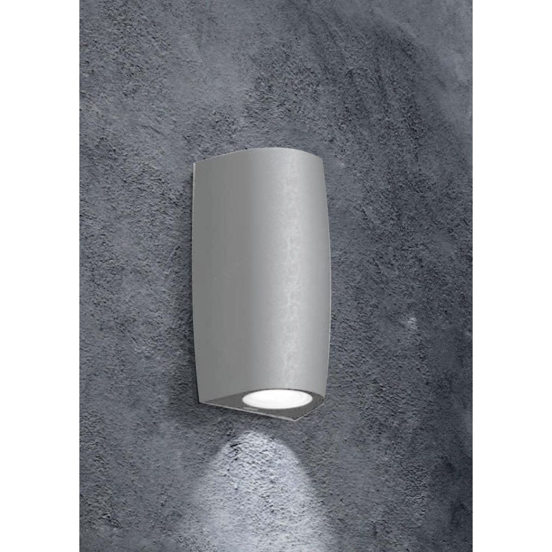 Kinkiet MARTA 90-1L szary X LED GU10 45W 3000K