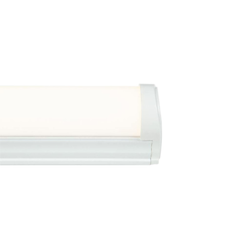 Oprawa belka led FLUO 60cm 10W 900lm 3000K IP44 szara