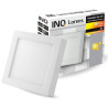 Oprawa downlight LED LORENS n/t 6W 3000K 380lm 12x12cm IP20 biała
