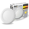 Oprawa downlight LED LORENS n/t 6W 3000K 370lm fi12cm IP20 biała