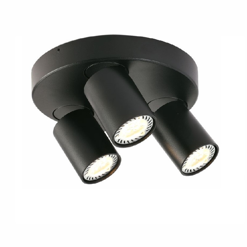 Oprawa Ozzo Cleo 3Q-BL spot 3-50W czarna