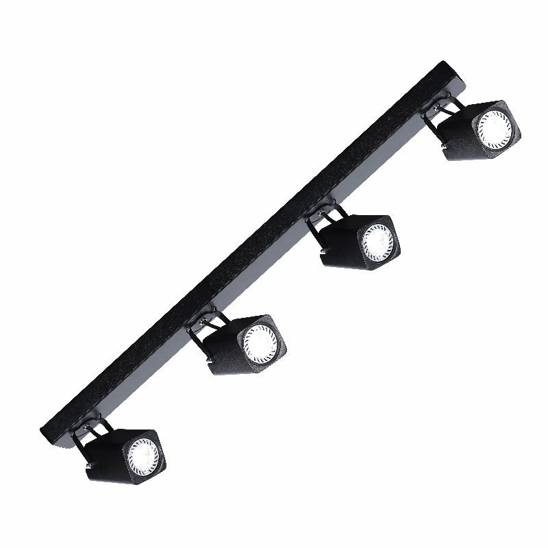 Oprawa Ozzo Daisy 4-BL spot 4-50W czarna