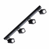 Oprawa Ozzo Daisy 4-BL spot 4-50W czarna