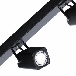 Oprawa Ozzo Daisy 4-BL spot 4-50W czarna