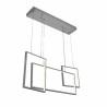 Lampa wisząca Carla 55W wisząca chrom 3-elementy 3588 