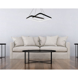 Lampa wisząca Holly 48W wisząca czarna 3599 