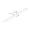 Galeryjka Paul 24W 3000K 1600lm biała 120cm 3616
