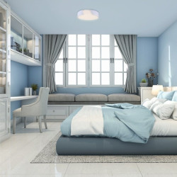 Plafon lampa sufitowa Isla 30W 3000K 1800lm plafon biały fi43cm 3551