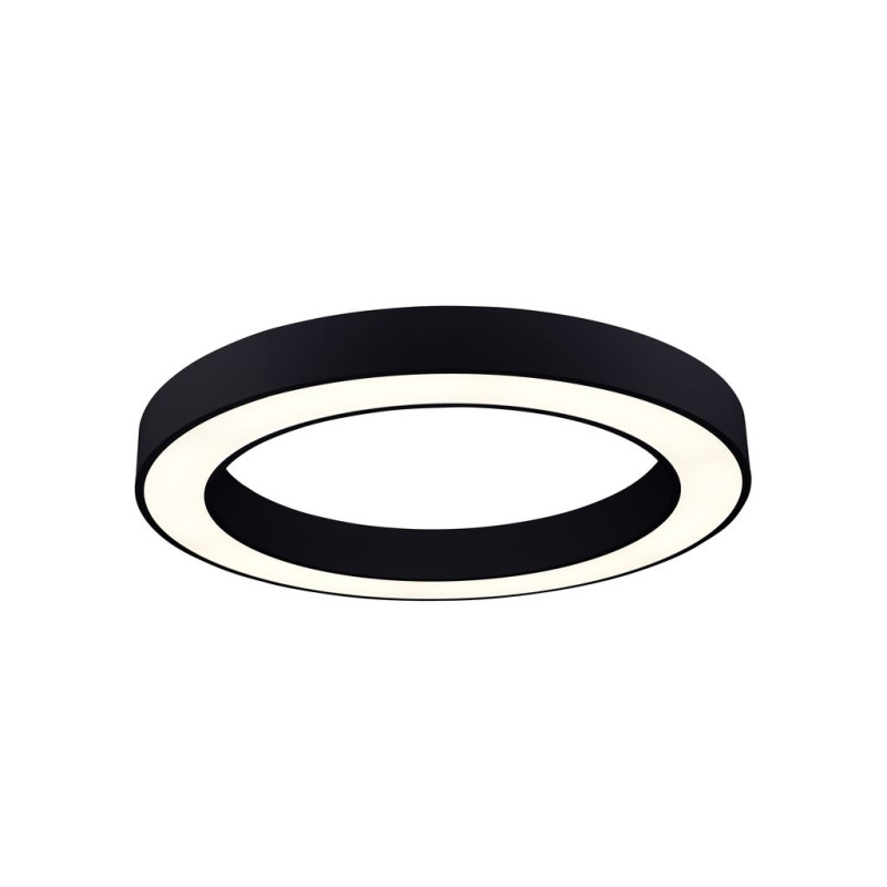 Plafon lampa sufitowa Angel 80W 3000K 4800lm fi80cm plafon czarny 3554