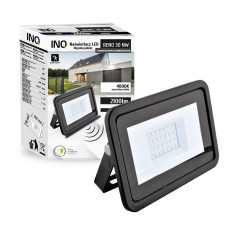 Naświetlacz led RENO 30W 2100lm 4000K z czujką ruchu HF czarny