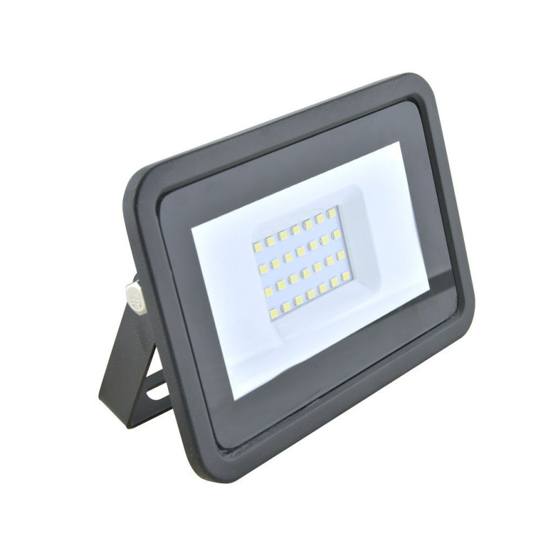 Naświetlacz led RENO 30W 2100lm 6000K z czujką ruchu HF czarny