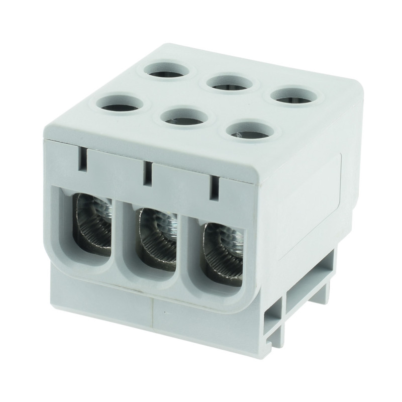 Blok rozdzielczy ZK6- 50.6 grey 160A 
