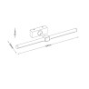 Galeryjka Daniel 12W 3000K 1170lm chrom 725cm