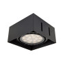 Ozzo Oprawa sufitowa p/t QBOX 1 BL AR111 GU10 bezramkowa czarna