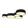 Plafon lampa sufitowa Dots 98W 3000K 5880lm plafon czarny 3676