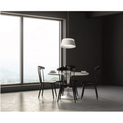 Lampa wisząca Nina 55W 3000K 3300lm fi45cm wisząca czarna 3694