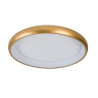 Plafon lampa sufitowa Mia 40W 4000K 2400lm fi51cm plafon złoty szczotkowany 3699 ściemnialna 