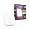 Plafon led STELLA z mikrofalowym czujnikiem ruchu 24W 2880lm 4000K 33x33cm IP54 biały