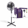 Wentylator TEVO stojący obrotowy 16 cali 45W czarny Tevo