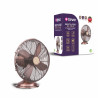 Wentylator TEVO biurkowy obrotowy 12 cali retro metalowy 40W miedziany Tevo