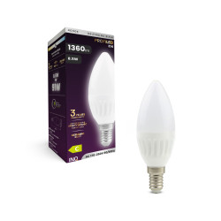 LED PROFI C37 E14 8,5W świeca 1360lm 4000K ceramika