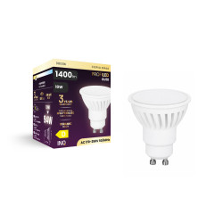 LED PROFI GU10 10W 1400lm 3000K ceramika