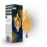 Filament led C37 płomyk BXS E14 4W 400lm 2700K GOLD INQ