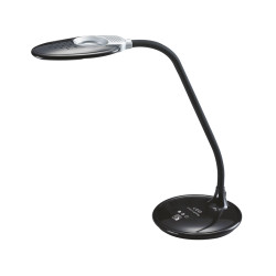 Lampka biurkowa LED Lupo Nilsen z lupą czarna BL014