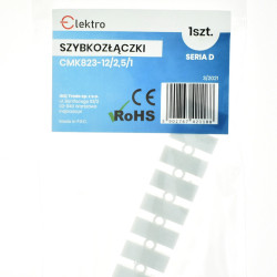 Szybkozłączka CN-D 12x 2,5 CMK823 zacisk sprężynowy ELEKTRO