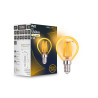 Filament led G45 kulka E14 6W 540lm 2700K GOLD INQ