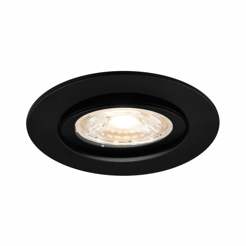 Ozzo oczko sufitowe OLAF-211-BL okrągłe czarne