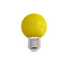 Lampa led kolor YELLOW E27 2W INQ