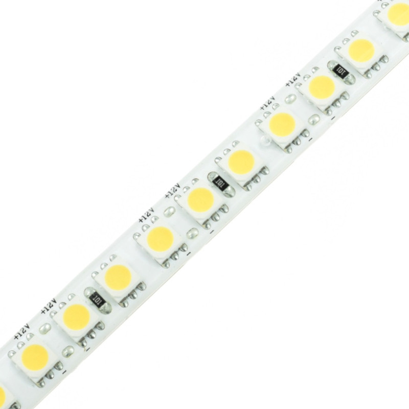 Taśma LED 18W 120 5050 4000K CRI90 IP65 10mm 12V DC 2pin odcinek 2,5cm