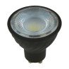 Lampa led GU10 led 6W 3000K 480lm black body INQ