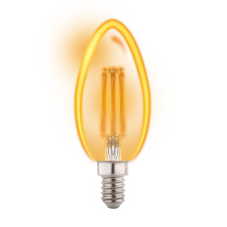 Filament  Led  gold C37 świeczka E14  5,5W 725lm 2700K  INQ