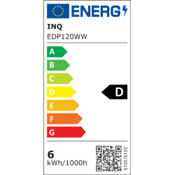 Filament  Led G45 kulka E27  5,5W 806lm 3000K INQ