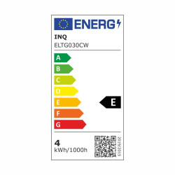 LED G9 3,4W 400lm 6500K owal INQ