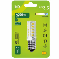 LED E14 3,5W 420lm 6500K INQ