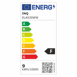 Led A60 E27  8,5W bulb  806lm 3000K INQ